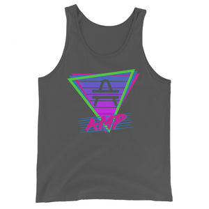 an AMP Swagg Retro Vice Nights Tank in Asphalt