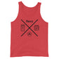 an AMP Swagg Any Series Tank in Red Triblend