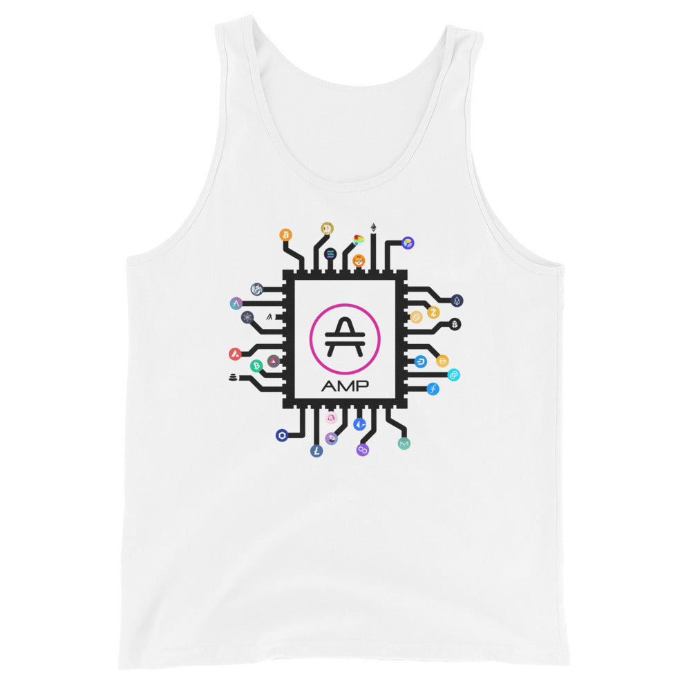 an AMP Swagg CPU Tank in white