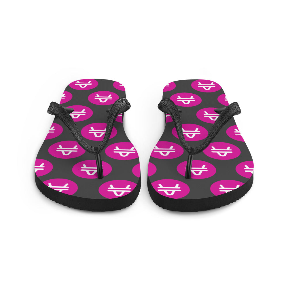 AMP Token Solid Flip-Flops