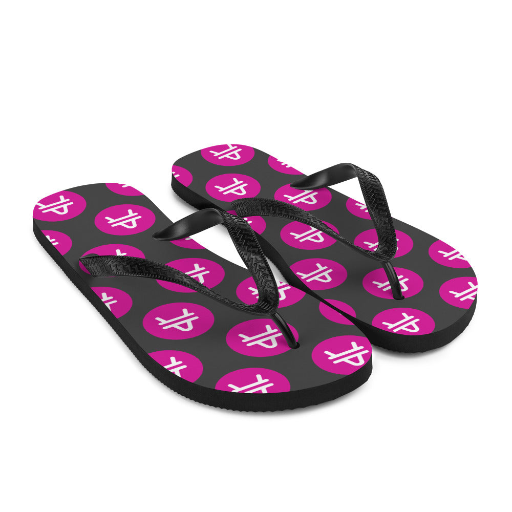 AMP Token Solid Flip-Flops