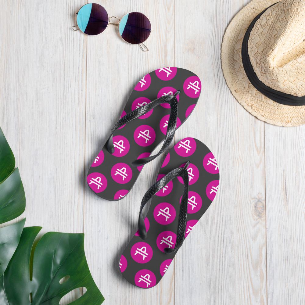 AMP Token Solid Flip-Flops