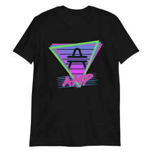 an AMP Swagg Retro Vice Nights T-shirt in Black