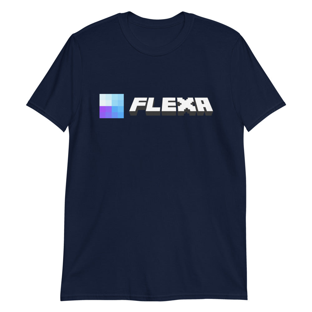 An AMP Swagg Flexa blocks T-shirt in Navy