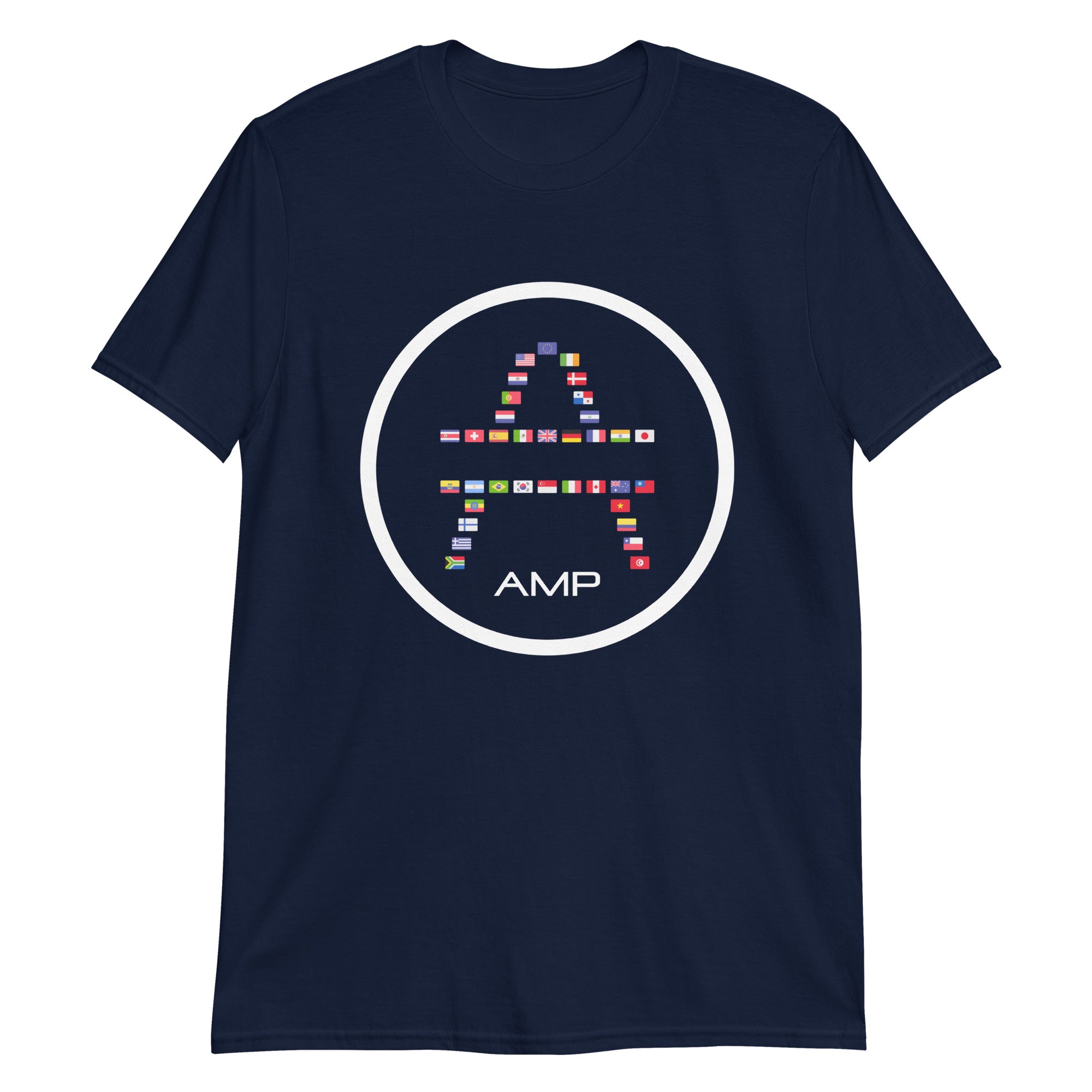 an amp swagg global t shirt in navy