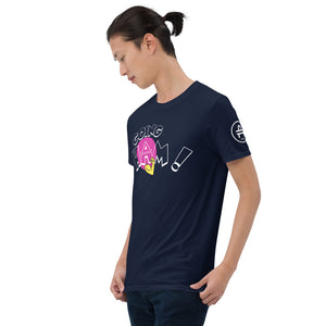 an AMP Swagg Going Ham T-shirt in Navy