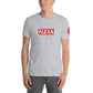 an AMP Swagg Unmatched T-shirt in grey