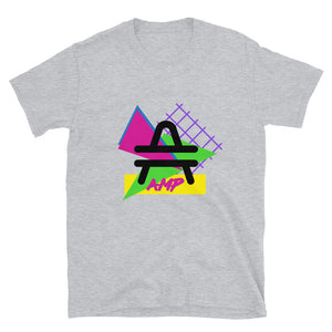 an AMP Swagg Retro Geo T-Shirt in Grey