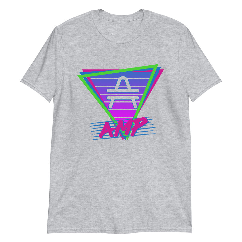 an AMP Swagg Retro Vice Nights T-shirt in Grey