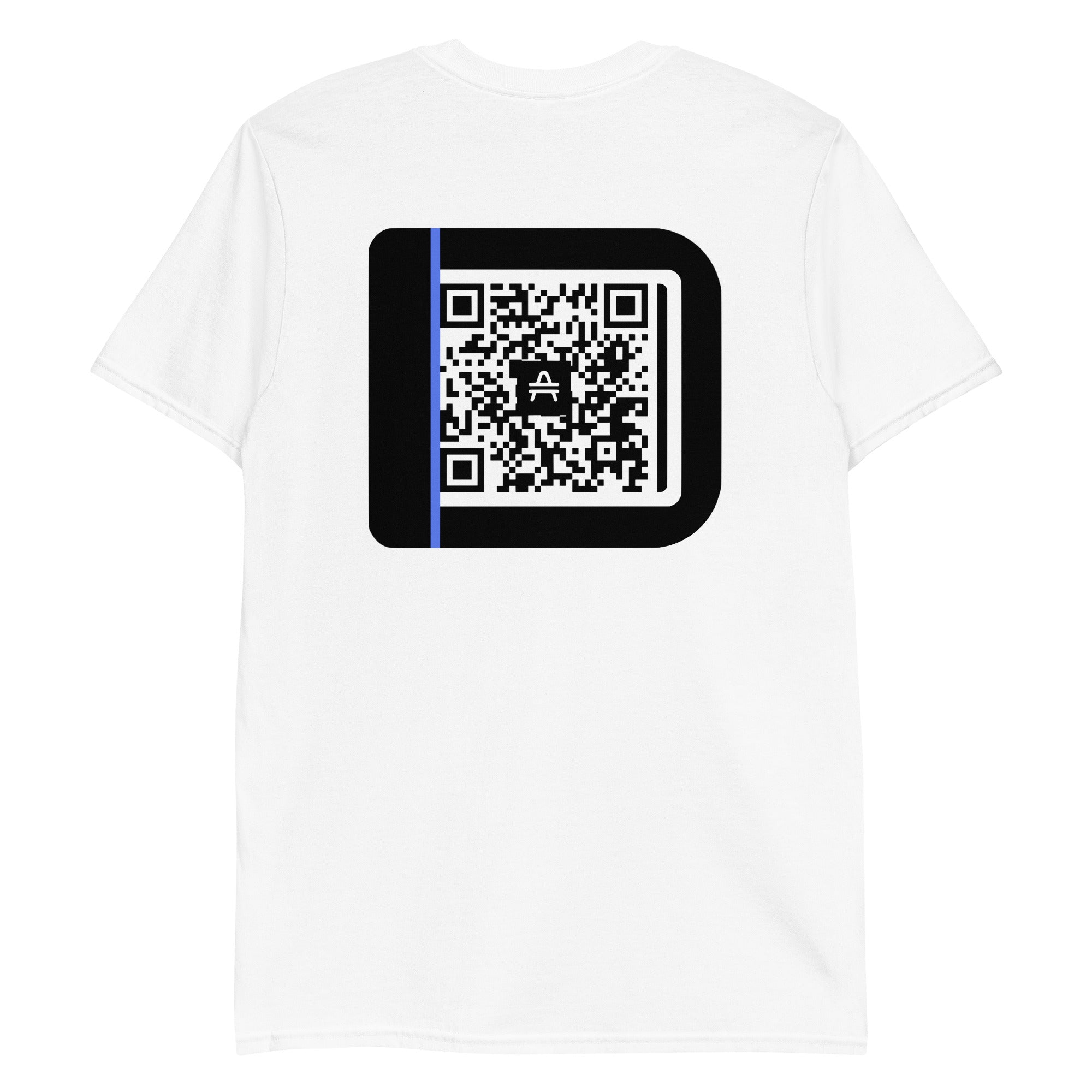an AMP Swagg Hello QR t-shirt in White