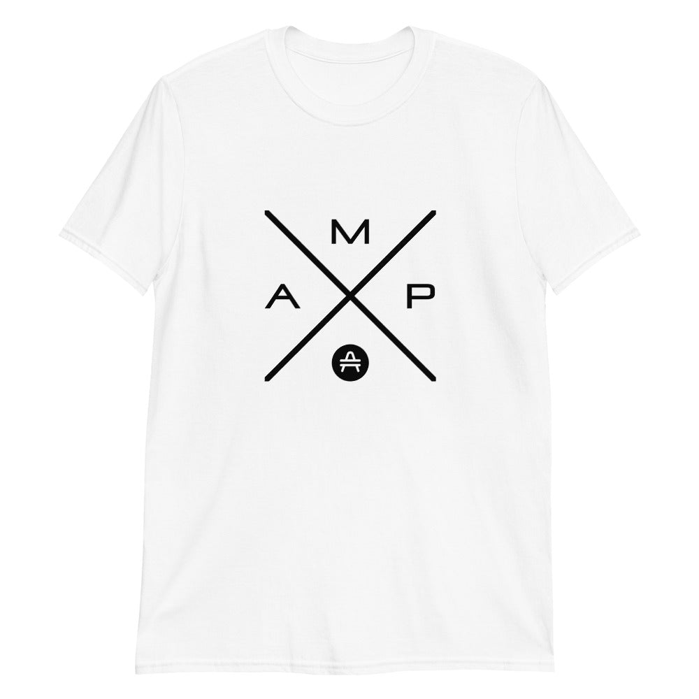 an AMP swagg AMP-X t-shirt in White