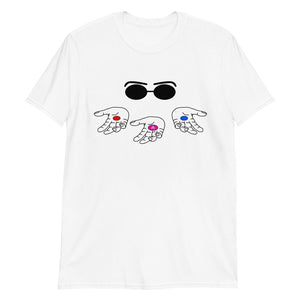 an AMP Swagg No Turning Back T-Shirt in White