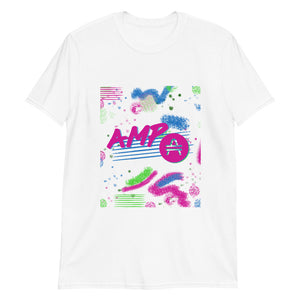 an AMP Swagg retro T-shirt in White