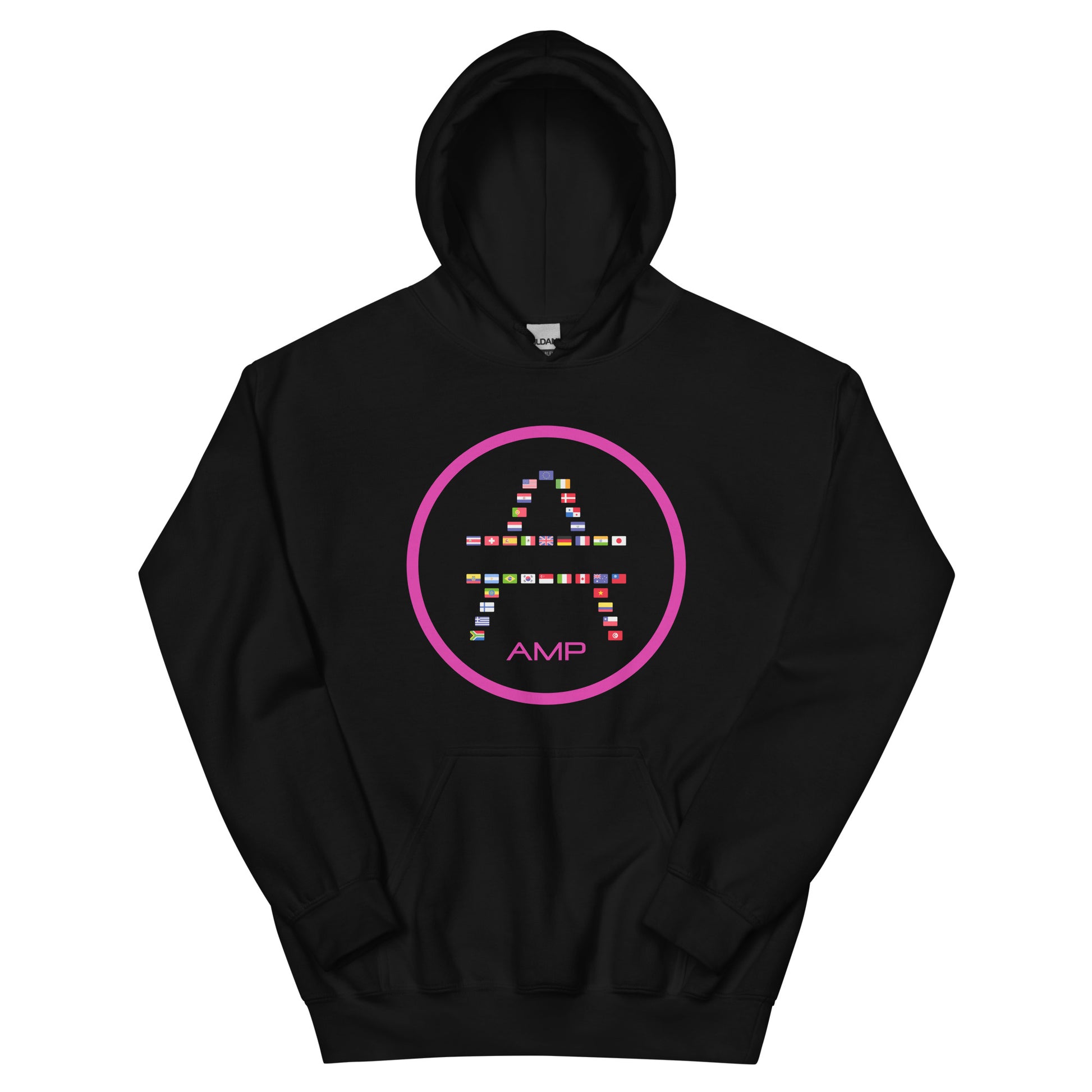 a AMP Swagg Global hoodie in black