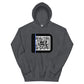 an AMP Swagg Hello QR hoodie in dark heather