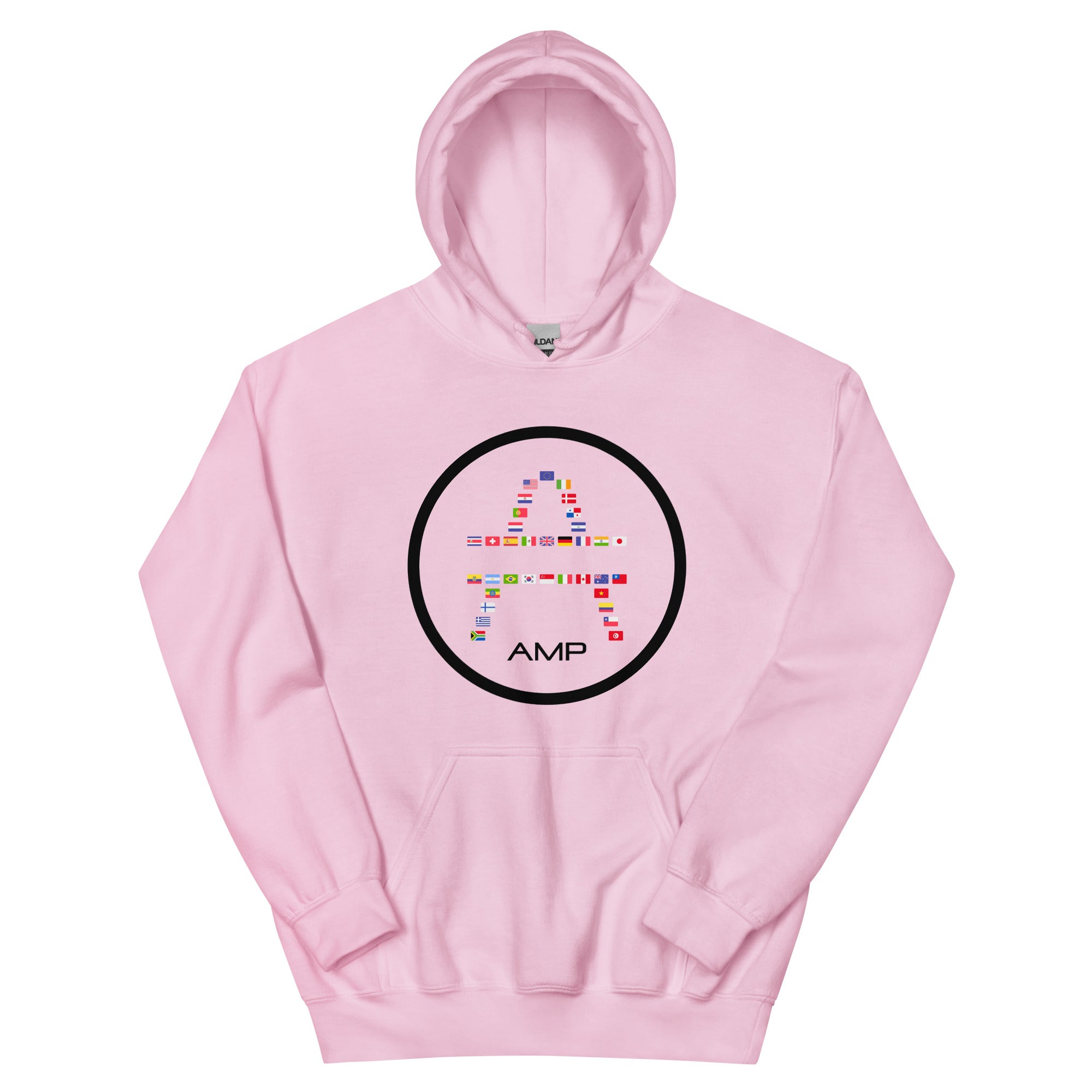a AMP Swagg Global hoodie in light pink