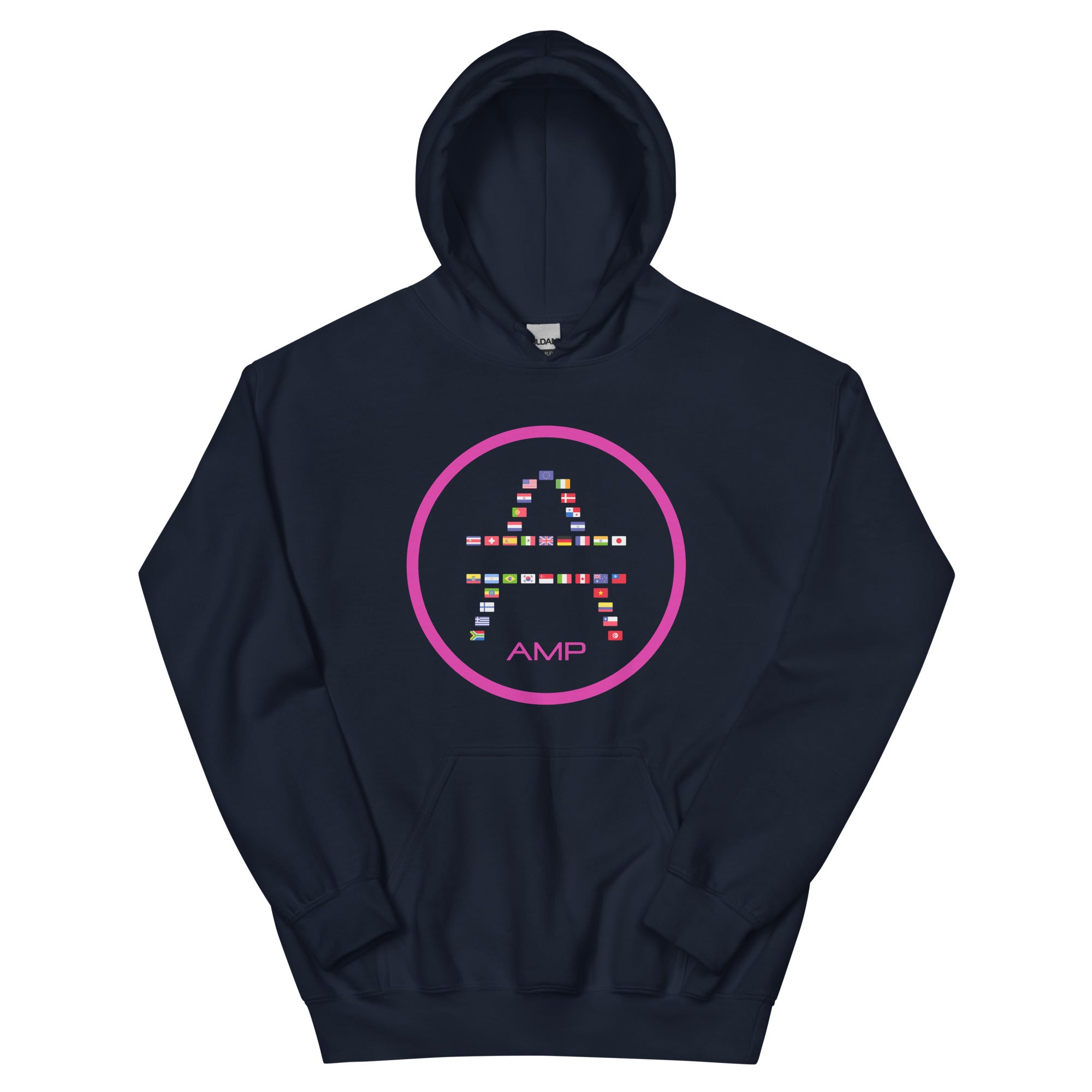a AMP Swagg Global hoodie in navy