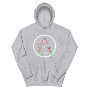 a AMP Swagg Global hoodie in grey