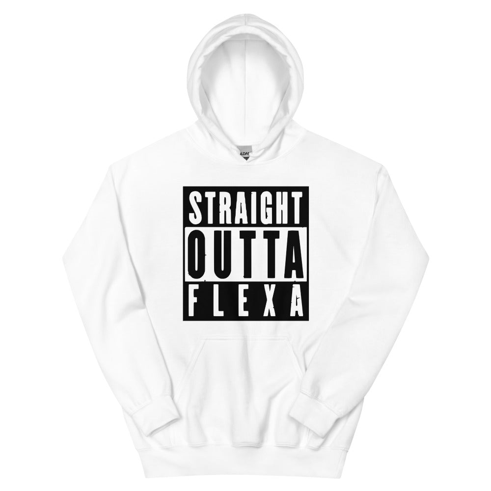 an AMP Swagg Straight Flexa hoodie in White