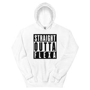 an AMP Swagg Straight Flexa hoodie in White