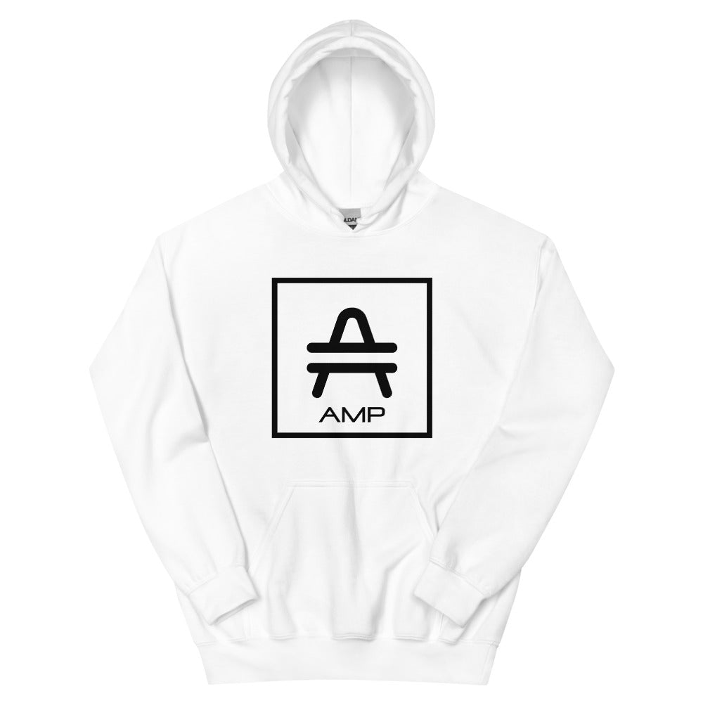 an AMP Swagg Vertices hoodie in White