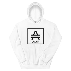 an AMP Swagg Vertices hoodie in White