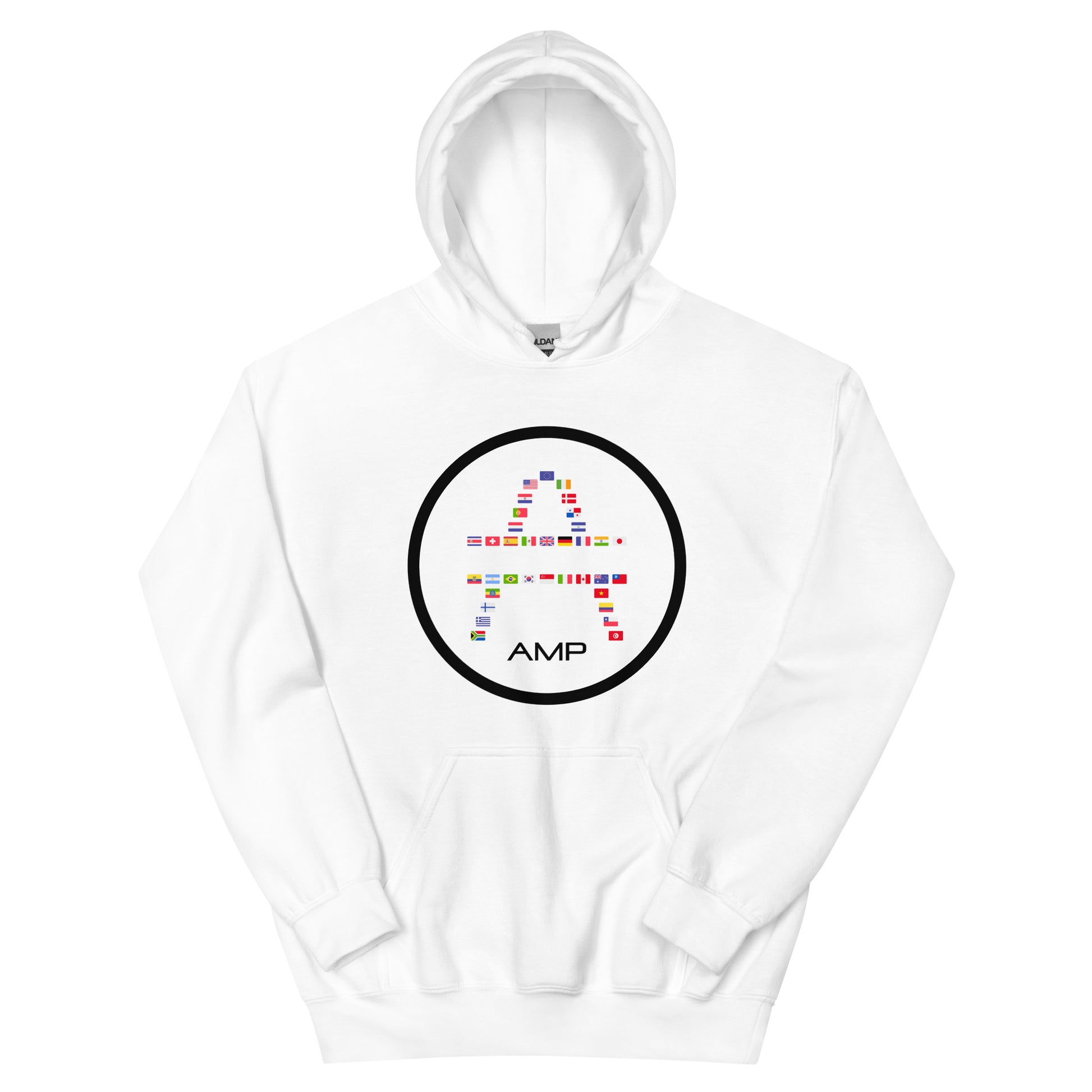 a AMP Swagg Global hoodie in white