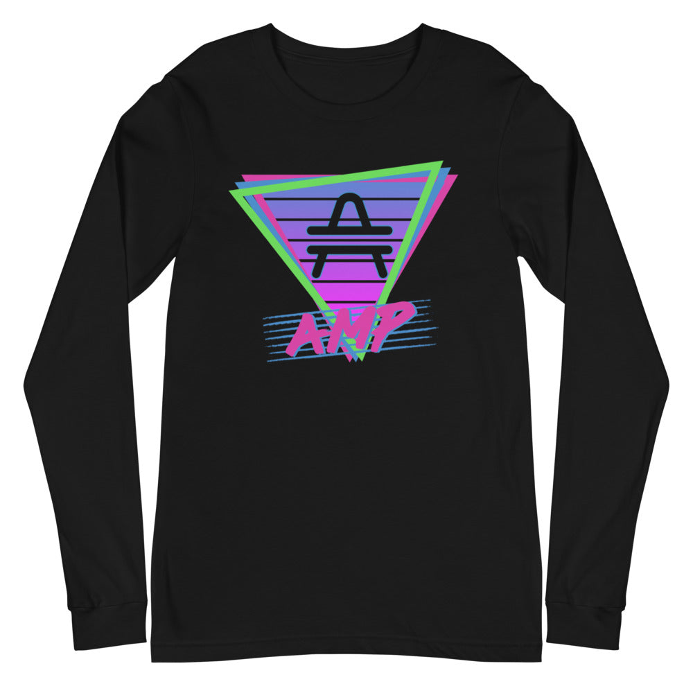 An AMP Swagg Retro Vice Night Long Sleeve in Black