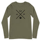 an amp swagg amp-x long sleeve in military green