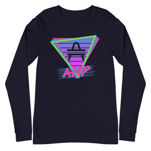 An AMP Swagg Retro Vice Night Long Sleeve in Navy