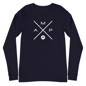 an amp swagg amp-x long sleeve in navy