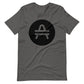 An AMP Token Solid Alt Logo Shirts in Asphalt