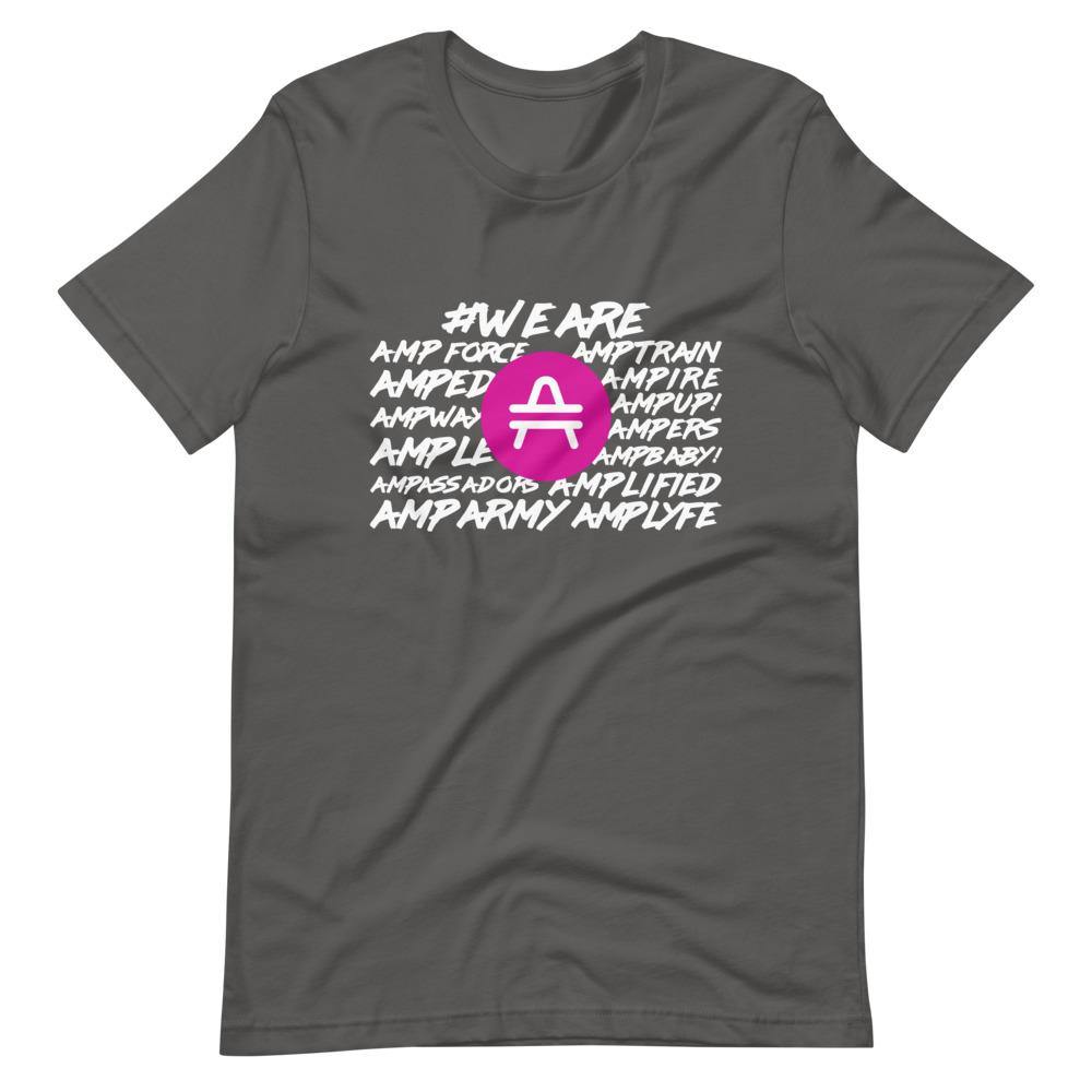 Asphalt AMP Token Amp swagg Tee on presentation