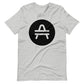 An AMP Token Solid Alt Logo Shirts in Gray