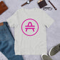 An AMP Token AMP Swagg Stenciled Alt Logo Shirt in Gray
