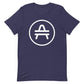 An AMP Token AMP Swagg Stenciled Alt Logo Shirt in Navy