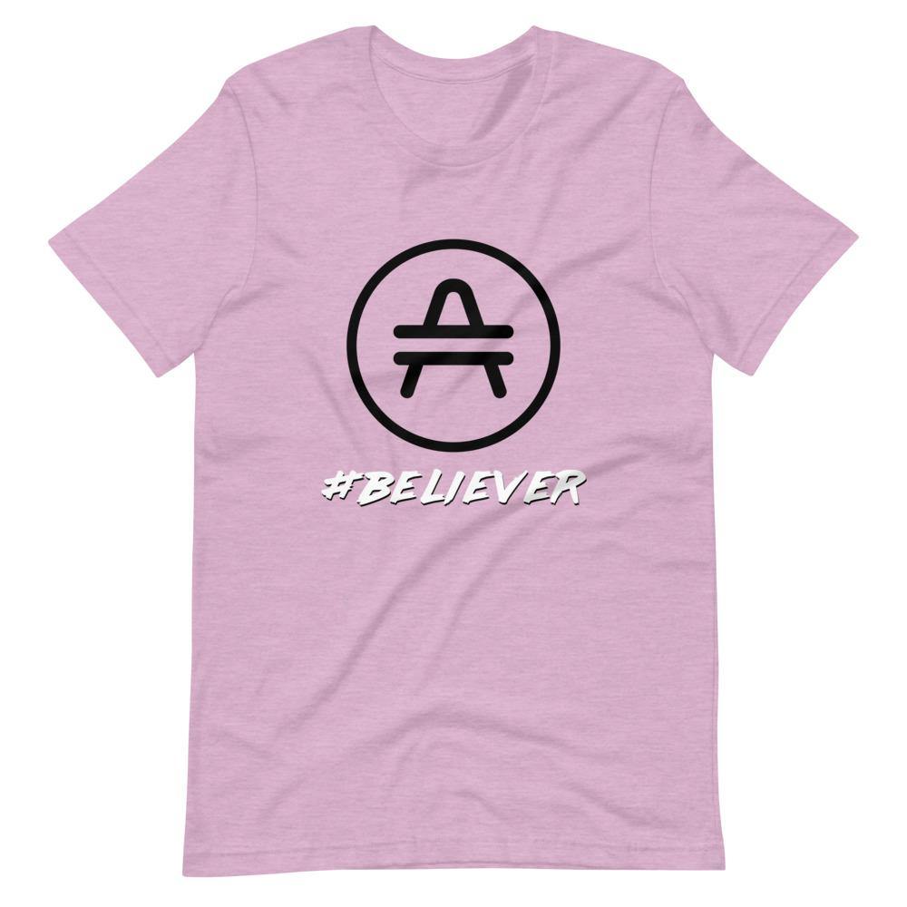 AMP token Amp Swagg Believer shirt in pink lilac