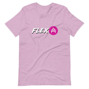 AMP Token Flexa T-Shirt in heather pink on display