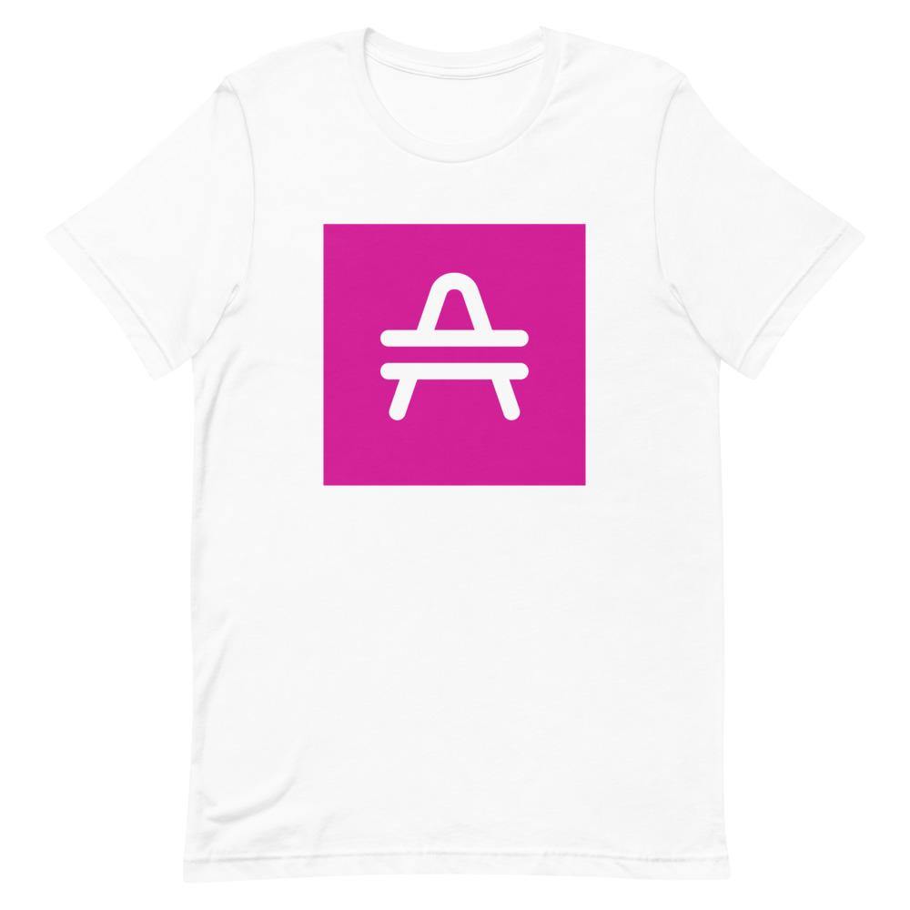 A White AMP Token AMP Swagg Squared Alt Logo design