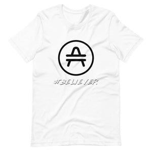 AMP token Amp Swagg Believer shirt in white